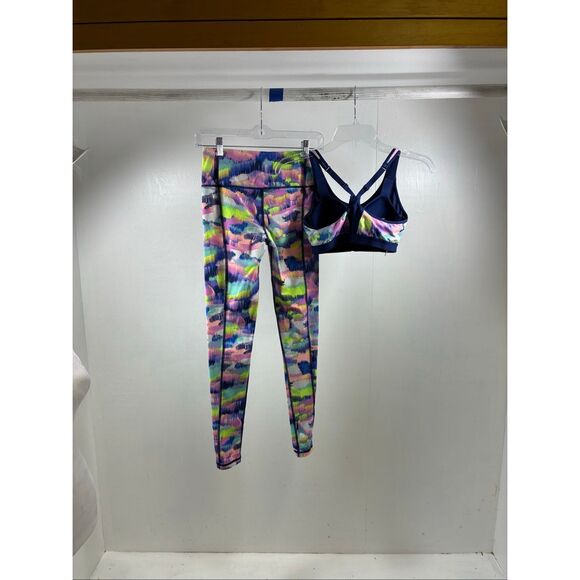 VSX Sport by Victorias Scret Sports Bra and Leggings Set in Rainbow Size XS/34B - Picture 5 of 8